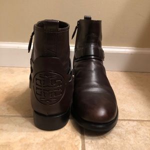 Tory Burch derby flat boots